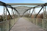 GARE d'ORTHEZ : LA REHABILITATION EXEMPLAIRE DE LA PASSERELLE QUI ENJAMBE LE GAVE