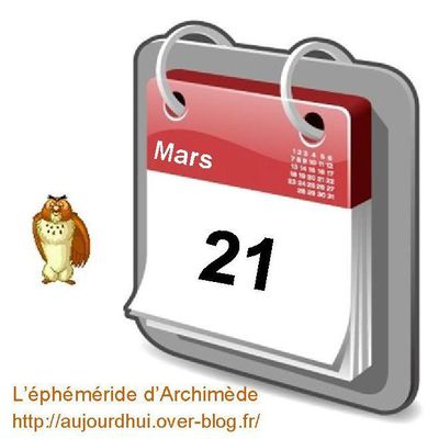 Personnalités décédées un 21 Mars