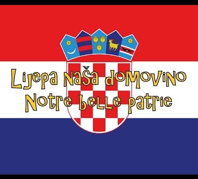 "Lijepa naša domovino", hymne de la Croatie