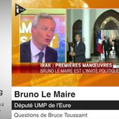 Loi sur le terrorisme: "Nous sommes les premiers menacés", s'alarme Bruno Le Maire