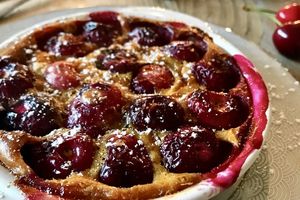 Clafoutis aux cerises exotique - IG Bas