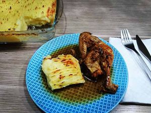 Poulet au cidre et graines de cumin