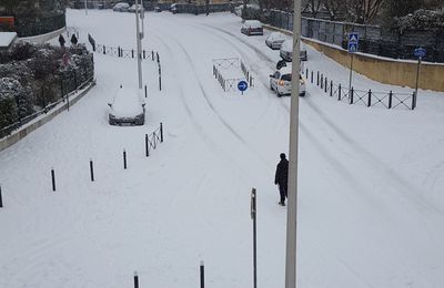 Montpellier sous la neige !!! 🌨❄❄❄