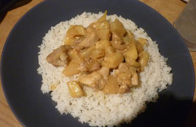 poulet au curry