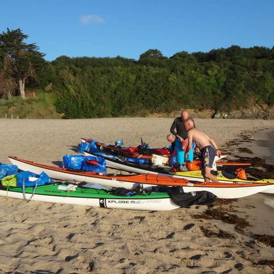 Tour de Bretagne : organisation et chargement du kayak