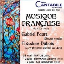 Un classique et une rareté. Trois concerts du Chœur Cantabile en Provence