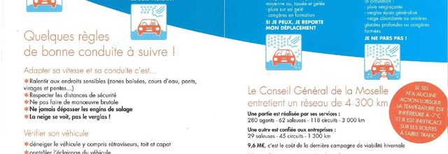 LA CONDUITE EN HIVER