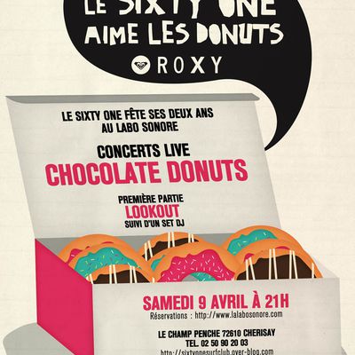 Le sixty One aime les donuts