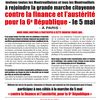 Ensemble, marchons le 5 mai contre la finance et l'austérité, pour la 6ème République