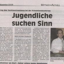 Jugendliche suchen Sinn