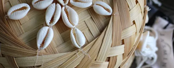 Panier et coquillages