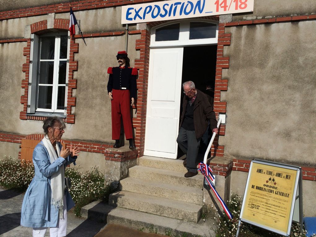 Quelques vues de l'Exposition installée dans l'ancien Presbytère