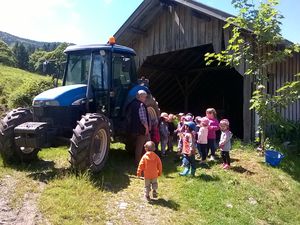 La classe de TPS/PS à la ferme