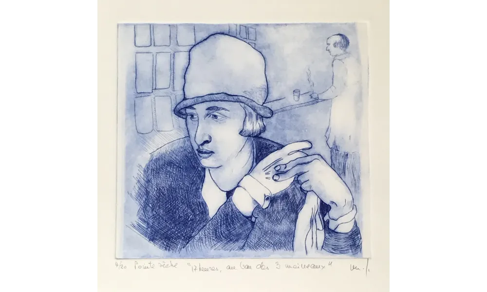 gravure « Rendez-vous » (2022)