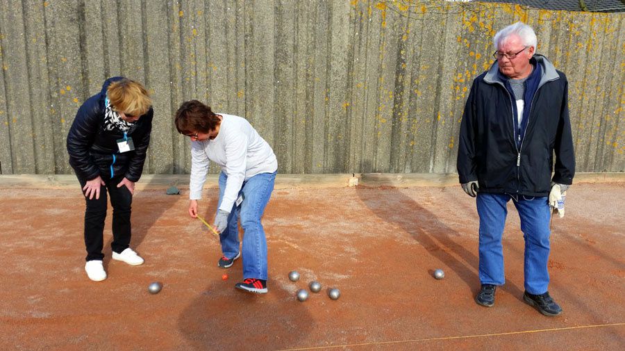 Concours de pétanque + 55ans à Gonfreville