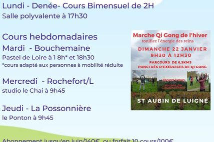 Une antenne de L'association Qi Nature 49 est créee à la Possonnière