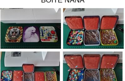 Boîte NANA transformer en boîte à épingles