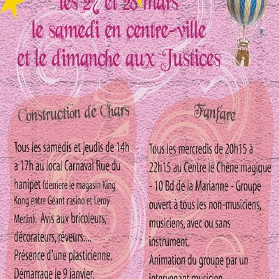 Le Carnaval se prépare...