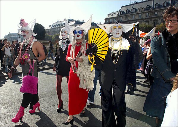 Manif des Homos et Transsexuel(les) le 6 octobre 2007 à Paris