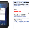 HP brade ses tablettes 99$ !