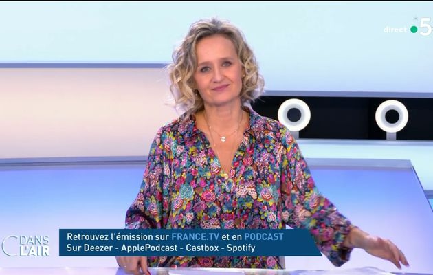 Caroline Roux C Dans l'Air France 5 le 18.12.2023