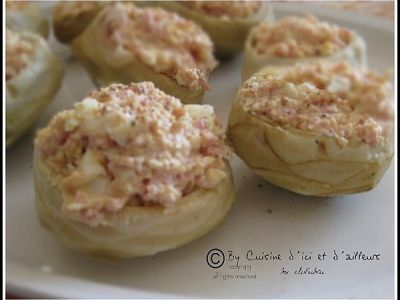 Oeufs farcis jambon