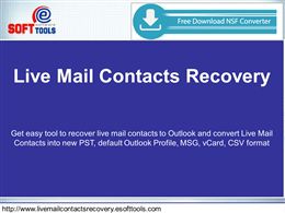 Windows live mail address book recovery