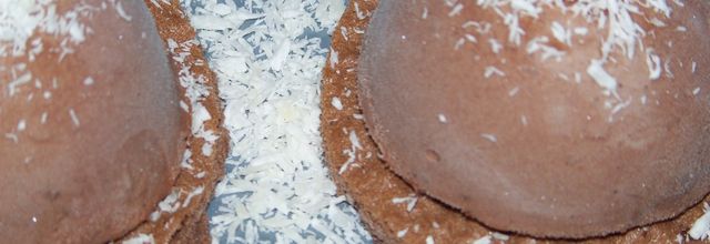 Dômes choco-coco.