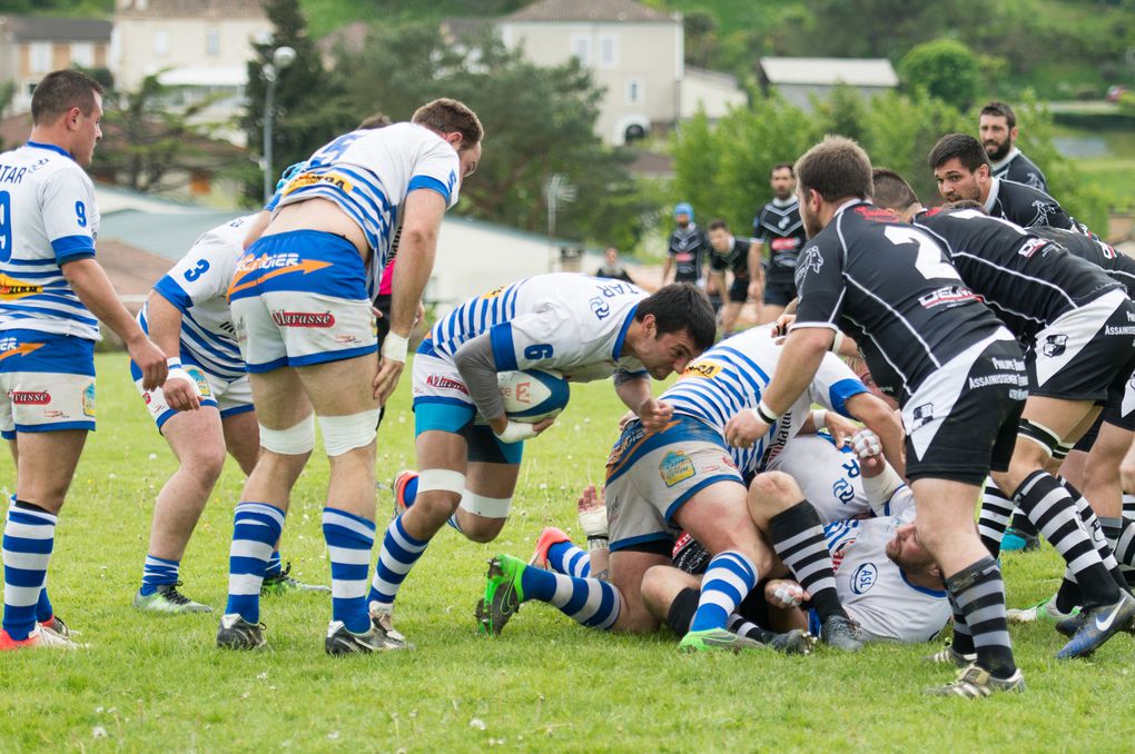 Rugby Fédérale 3 : Layrac battu à Tournon mais qualifié !