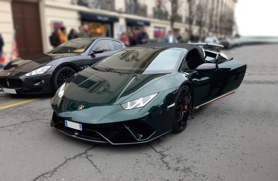 Performante Spyder sur Deauville