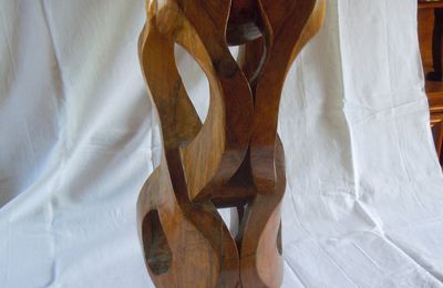 Sculptures sur bois, 1980-1985.