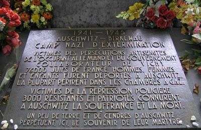 Mémoire de la déportation: Les monuments du Cimetière du "Père Lachaise" (1/2)