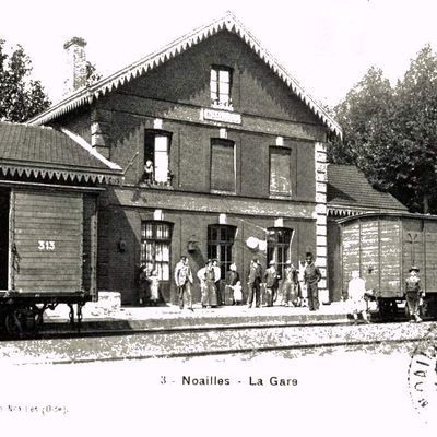 CP gare de Noailles (Oise)