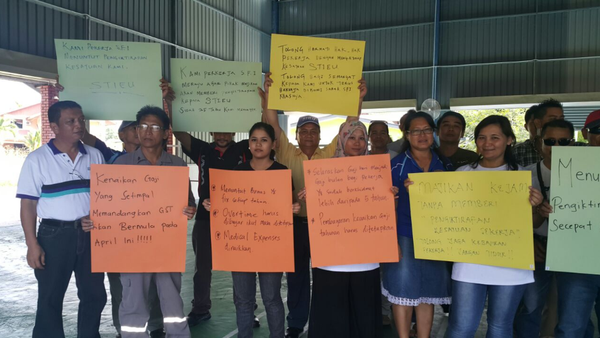 Malajzio : Labourstart Kampanjo : Sabah Forest Industries (SFI) devas ĉesigi prokraston, kaj agnoski tuj la sindikaton