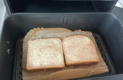 Croque monsieur avec L’air Fryer