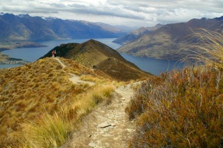 Aufstieg zum 1751m hohen Ben Lomond im Hinterland Queenstowns