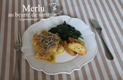 Merlu au beurre de sarrasin