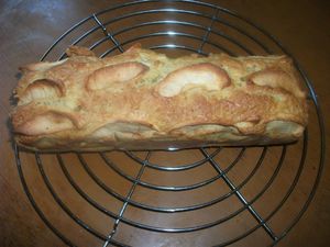 cake aux pommes