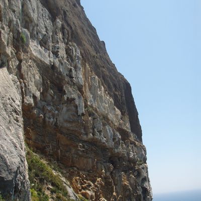 Voie Crespi-Guigliarelli au Cap Canaille