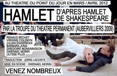 Hamlet d'après Hamlet de Shakespeare