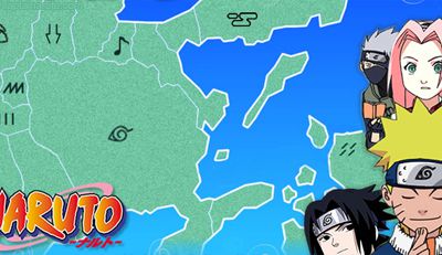 Naruto : Carte et légende
