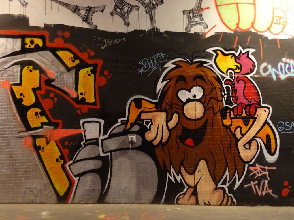 Paris - Street Art et tunnels...