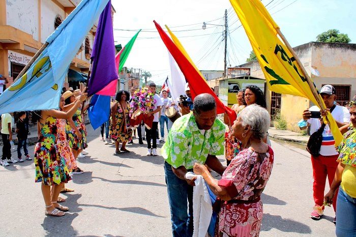 Entre cantos, tambores y banderas de colores  se dio la &quot;Ruta Sanjuanera Puerto Cabello 2022&quot;