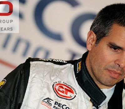 Luis Pérez Companc con el mono del FIA GT