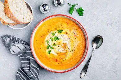 VELOUTE BUTTERNUT  ET PATATE DOUCE thermomix ou non