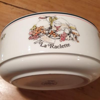 Plat La Raclette de Marie-Pierre Boitard pour Gien - 10 euros