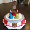 Gâteau Le Couronnement de La Reine des Neiges