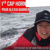 Vendée Globe 2020 - 1er Cap Horn pour Alexia Barrier