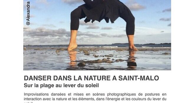Danser dans la Nature à Saint Malo 11/09/2016
