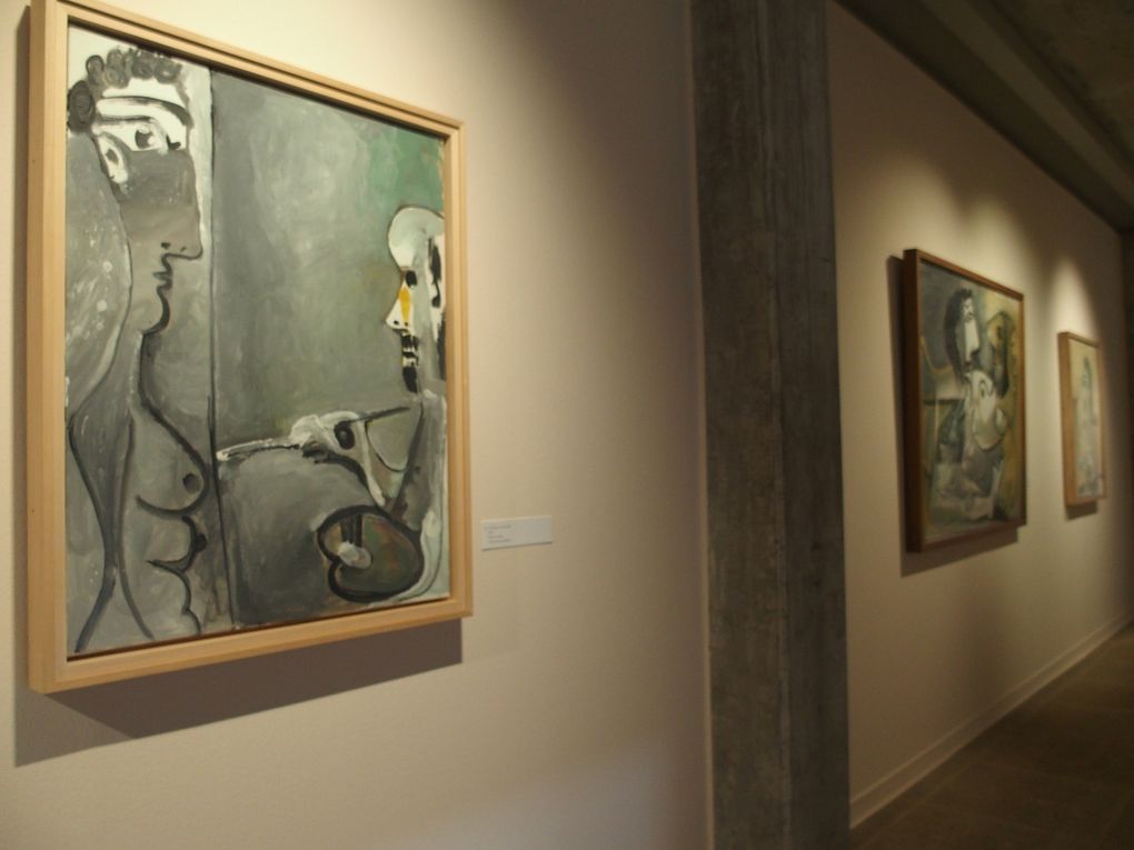 Vues de l'exposition Picasso. L'œuvre ultime. Hommage à Jacqueline.© photographies Le Curieux des arts Gilles Kraemer, exposition Picasso. L'œuvre ultime. Hommage à Jacqueline. Fondation Pierre Gianadda, Martigny, Suisse, septembre 2016